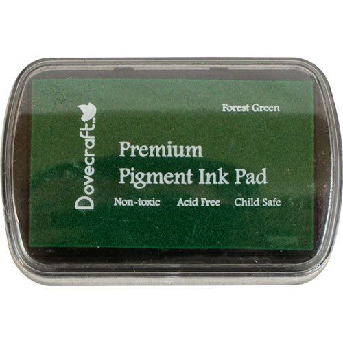 Dovecraft Pigment Ink Pad - Голям пигментен тампон FOREST GREEN- PROMO!