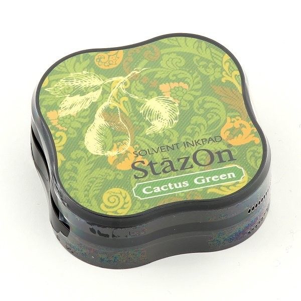 StazOn MIDI - Тампон за всякаква твърда или гланцирана повърхност - Cactus Green