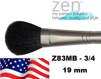 ZEN 83 MOP, USA - Профи  четка "катеричка" за макияж  и акварел № 3/4
