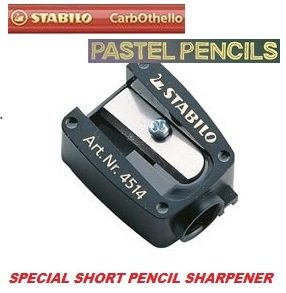 # STABILO SHARPENER - Специална къса острилка за пастелни и козметични моливи 
