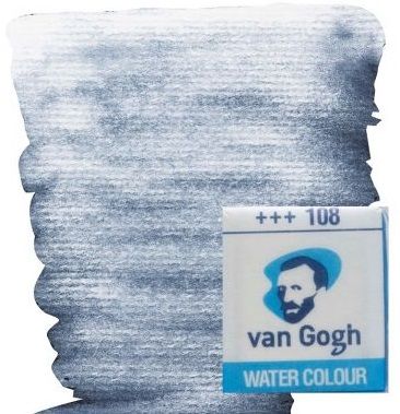 VAN GOGH WATERCOLOUR PAN - Екстра фин акварел `кубче` # Chinese white 108