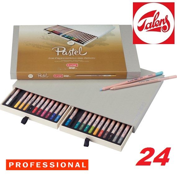 # DESIGN PASTEL PENCIL BOX 24 - Профи ПАСТЕЛНИ моливи за дизайн и рисуване 24цв 