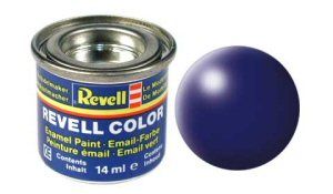 Емайл боя Revell - копринено тъмно синьо 350