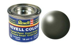 Емайл боя Revell - копринено маслинено зелено 361