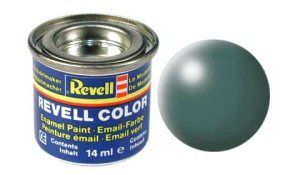 Емайл боя Revell - копринено листно зелено 364