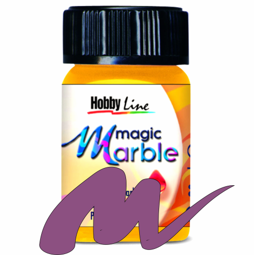 Magic Marble - Боя за мраморен ефект,20мл. - Виолет