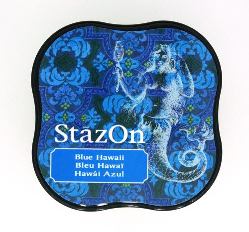 StazOn MIDI - Тампон за всякаква твърда или гланцирана повърхност - "Blue Hawaii"