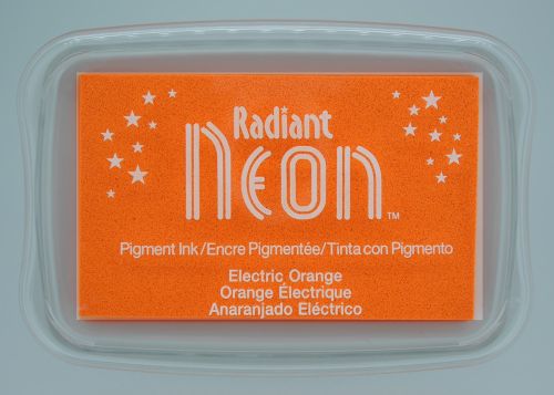 Radiant NEON "electric orange" - Тампон с неоново светлоустойчиво мастило