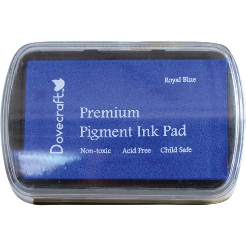 Dovecraft Pigment Ink Pad - Голям пигментен тампон ROYAL BLUE - PROMO!