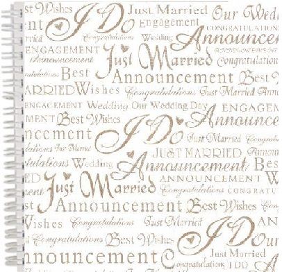 ALBUM SCRAPBOOKING "Wedding" - Дизайнерска сватбена книга -  албум 24 страници 30 х 30  см