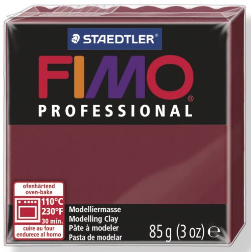 FIMO PROFESSIONAL 85gr -  BORDEAUX