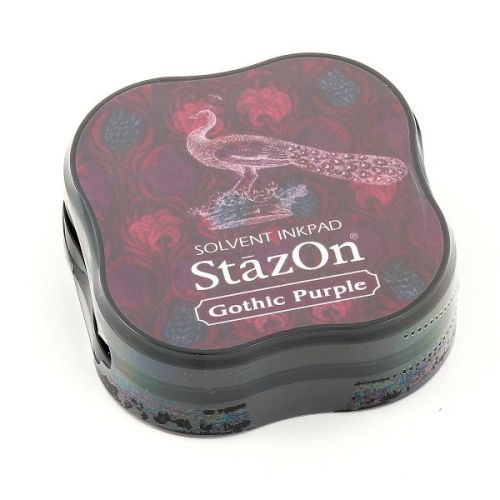 StazOn MIDI - Тампон за всякаква твърда или гланцирана повърхност - Gothic Purple