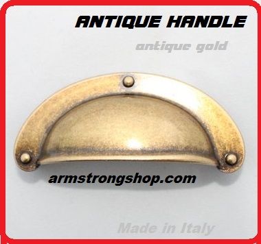 ANTIQUE HANDLE - Метална дръжка за чекмедже ANT GOLD