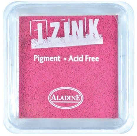 IZINK PAD PIGMENT - Среден тампон 4х4см - HOT PINK