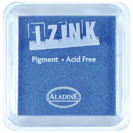 IZINK PAD PIGMENT - Среден тампон 4х4см - LIGHT BLUE