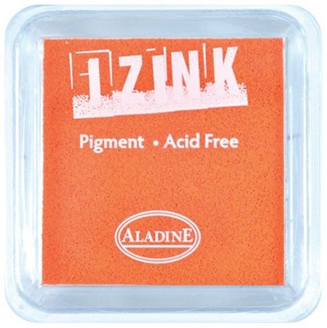 IZINK PAD PIGMENT - Среден тампон 4х4см - ORANGE