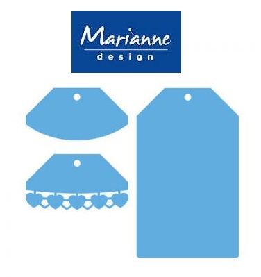 TAGS Marianne Design - Шаблон за рязане и ембос LR0411