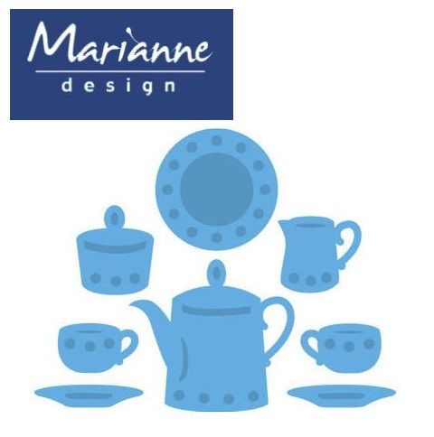 Marianne Design PETRAS CORNER - Шаблони за рязане и ембос 