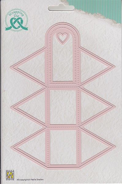 BOX Nellie Snellen,"triangle-box" 5 x 4 x 5 cm - Детайлна щанца за рязане и релеф, WPD004