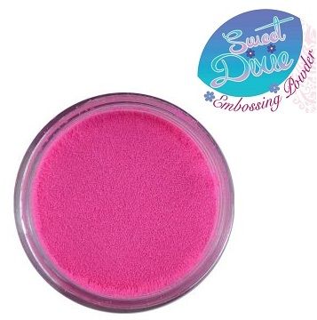 SD EMBOSS POWDER - Фина ембосинг пудра, Candy Razzberry Pink 
