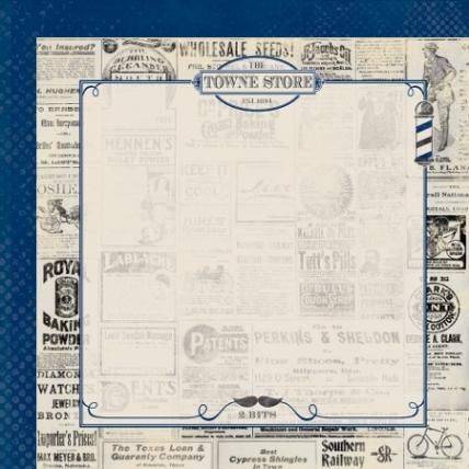 AUTHETIQUE USA # SUAVE - Дизайнерски картон  30,5 Х 30,5 см.