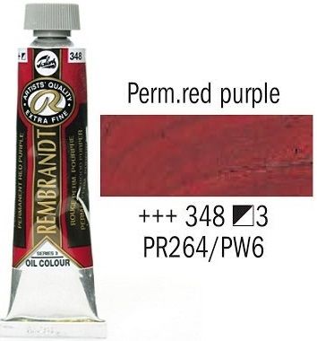 REMBRANDT Екстра Фини Маслени Бои 40 мл. - Permanent Red Purple 3, № 348