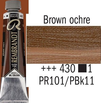 REMBRANDT Екстра Фини Маслени Бои 40 мл. - Brown Ochre 1, № 430
