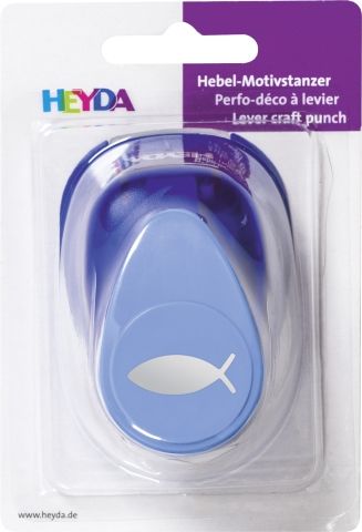 HEYDA Punch FISH 25mm  - Дизайн пънч РИБКА