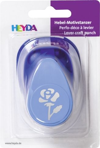 HEYDA Punch ROSE 25mm  - Дизайн пънч РОЗА