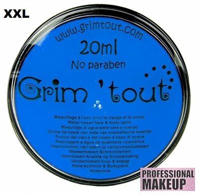 GRIM TOUT AQUA FACE PAINT - `AQUA` Боя за лице и тяло 20ml  BLUE