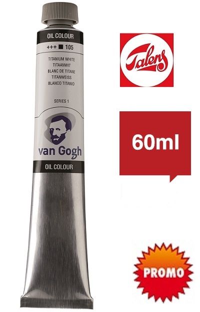 # Van GOGH Oil 60 - Маслена боя 60мл - Титан бяла / 105