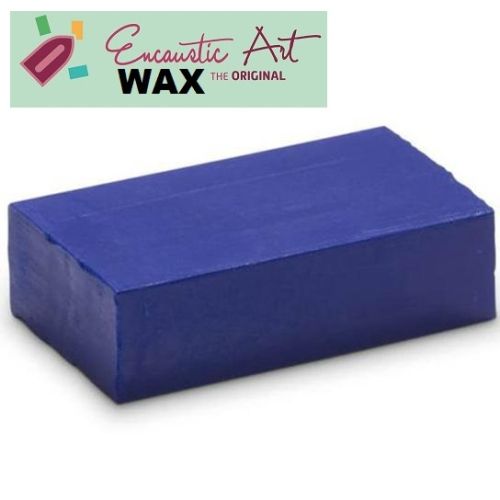 Encaustic WAX - Блокче цветен восък за Енкаустика № 10 ULTRAMARINE-10гр