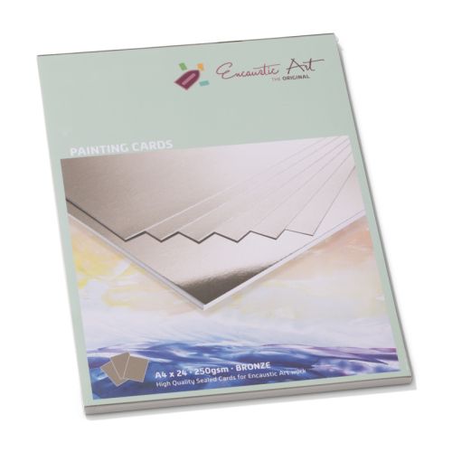 Encaustic Cards A4 / 24- Комплект картон за Енкаустика A4 / BRONZE