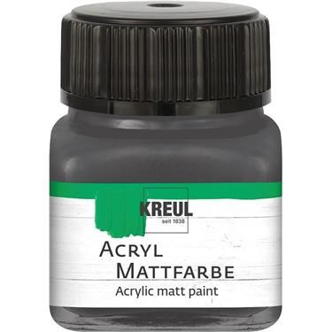 ACRYLIC MATT FARBE  20ML - Фин акрил и за маникюр GRAPHIT GRAY 