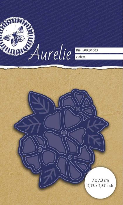 AURELIE FLOWER Die  - Фигурална щанца за рязане и релеф 