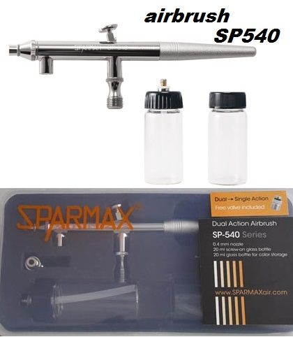 SPARMAX SP540 -  Еърбраш с дюза 0.4