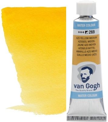 VAN GOGH WATERCOLOUR - Екстра фин акварел 10мл # Yellow medium 269