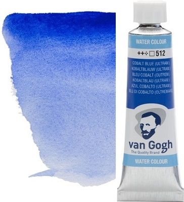 VAN GOGH WATERCOLOUR - Екстра фин акварел 10мл # Cobalt blue ultram. 512