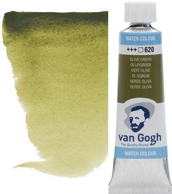 VAN GOGH WATERCOLOUR - Екстра фин акварел 10мл # Olive green 620