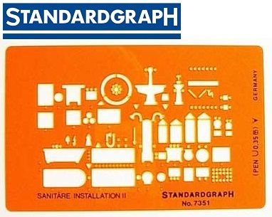 STANDARDGRAPH ARCHITECT SANITARE INSTALLATION II  , model 7351