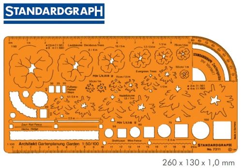 STANDARDGRAPH ARCHITECTS  GARDEN PLANNING 1:50 / 1:100 , model 7311