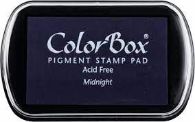 ColorBox, USA  INK PAD Midnight  - тампон 10x6cm.