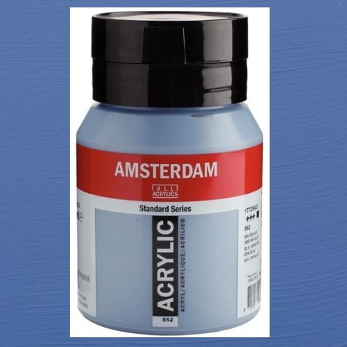 AMSTERDAM ACRYLIC 500ml - Акрилна боя за живопис - Greyish blue 562
