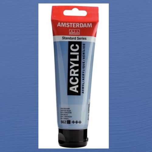 AMSTERDAM ACRYLIC - Акрилна боя за живопис 120 мл. - Greyish blue 562