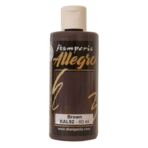 ALLEGRO ACRYLIC  - ДЕКО АКРИЛ  60 ml  / Brown