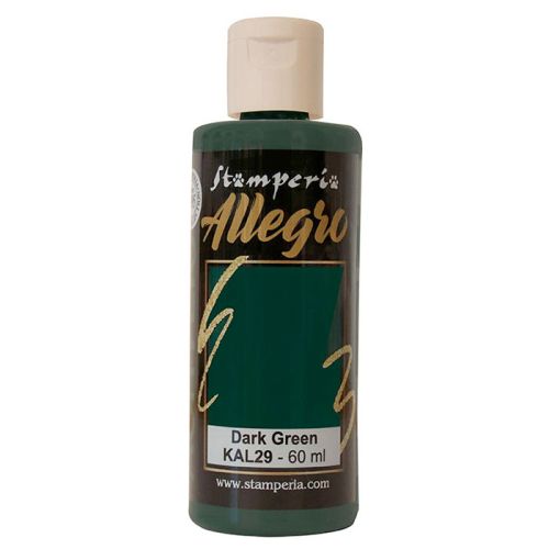 ALLEGRO ACRYLIC  - ДЕКО АКРИЛ  60 ml  /  Dark green