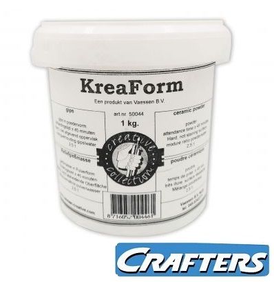 KREAFORM porcelain White 1kg - Керамична пудра за отливки 1 кг.