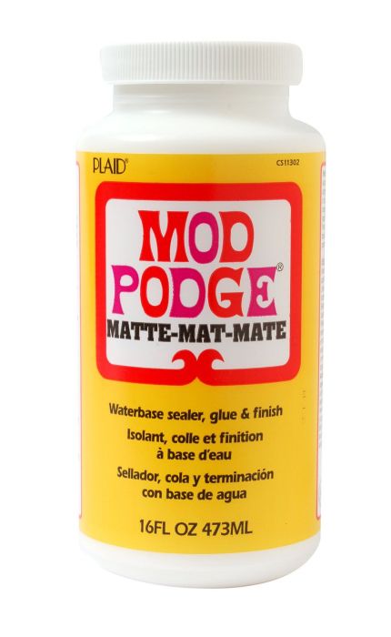 MOD PODGE MATTE, USA - ЛАК / лепило за колажи мат 473 мл.