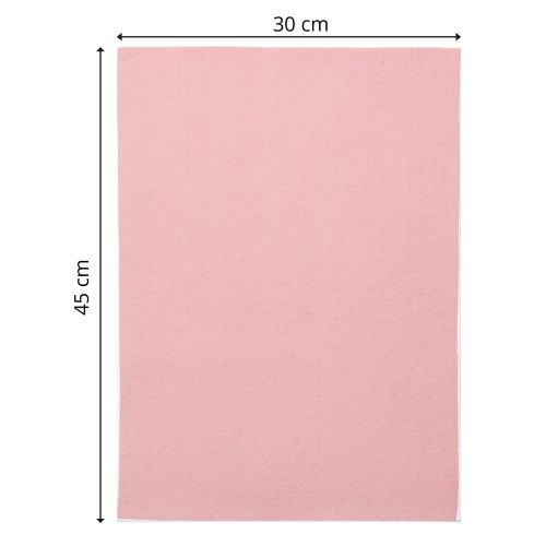 CREATIVE, Designer Felt - Дизайнерски филц 3,5мм  30 x 45 см. - Light pink