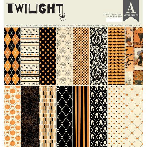 AUTHENTIQUE,USA - Дизайн блок "Twilight"  30,5x30.5 
